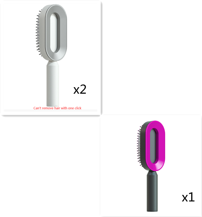 Self Cleaning| Anti-Static Hair Brush